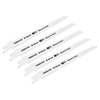 Reciprocating Saw Blade for Wood & Nail 150mm 6tpi - Pack of 5 SRBR611DF