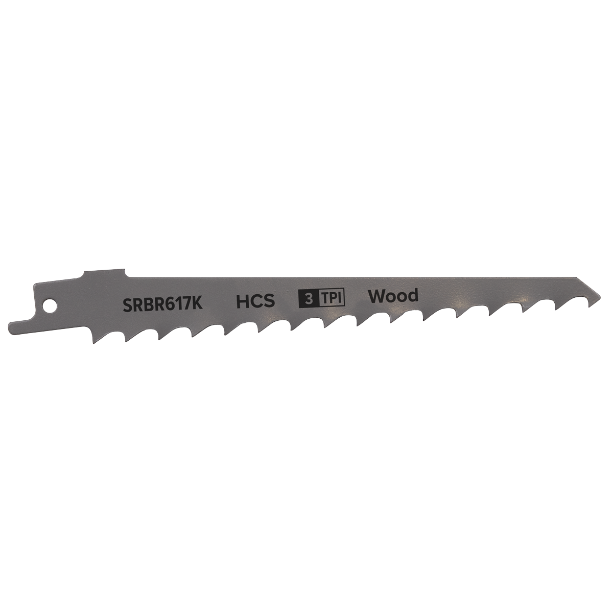 Reciprocating Saw Blade for Pruning & Coarse Wood 150mm 3tpi - Pack of 5 SRBR617K