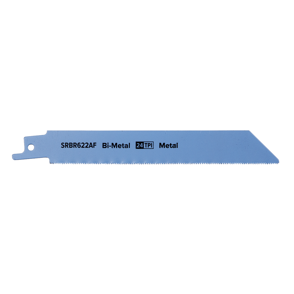 Reciprocating Saw Blade for Metal 150mm 24tpi - Pack of 5 SRBR622AF
