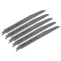 Multipurpose Reciprocating Saw Blade 230mm 5-8tpi - Pack of 5 SRBRB922F