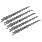 Reciprocating Saw Blade for Clean Wood 150mm 6tpi - Pack of 5 SRBS644D