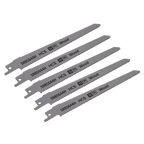 Reciprocating Saw Blade for Clean Wood 150mm 10tpi - Pack of 5 SRBS644H