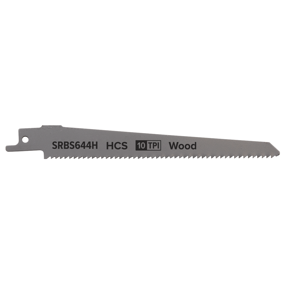 Reciprocating Saw Blade for Clean Wood 150mm 10tpi - Pack of 5 SRBS644H