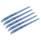 Reciprocating Saw Blade for Clean Wood 200mm 6tpi - Pack of 5 SRBS811D