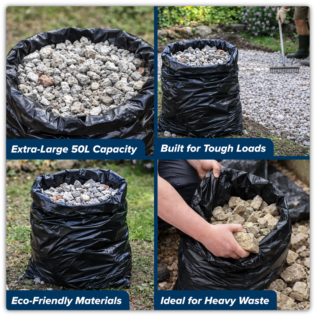 Rubble Sacks 50L - Pack of 20 SRS20