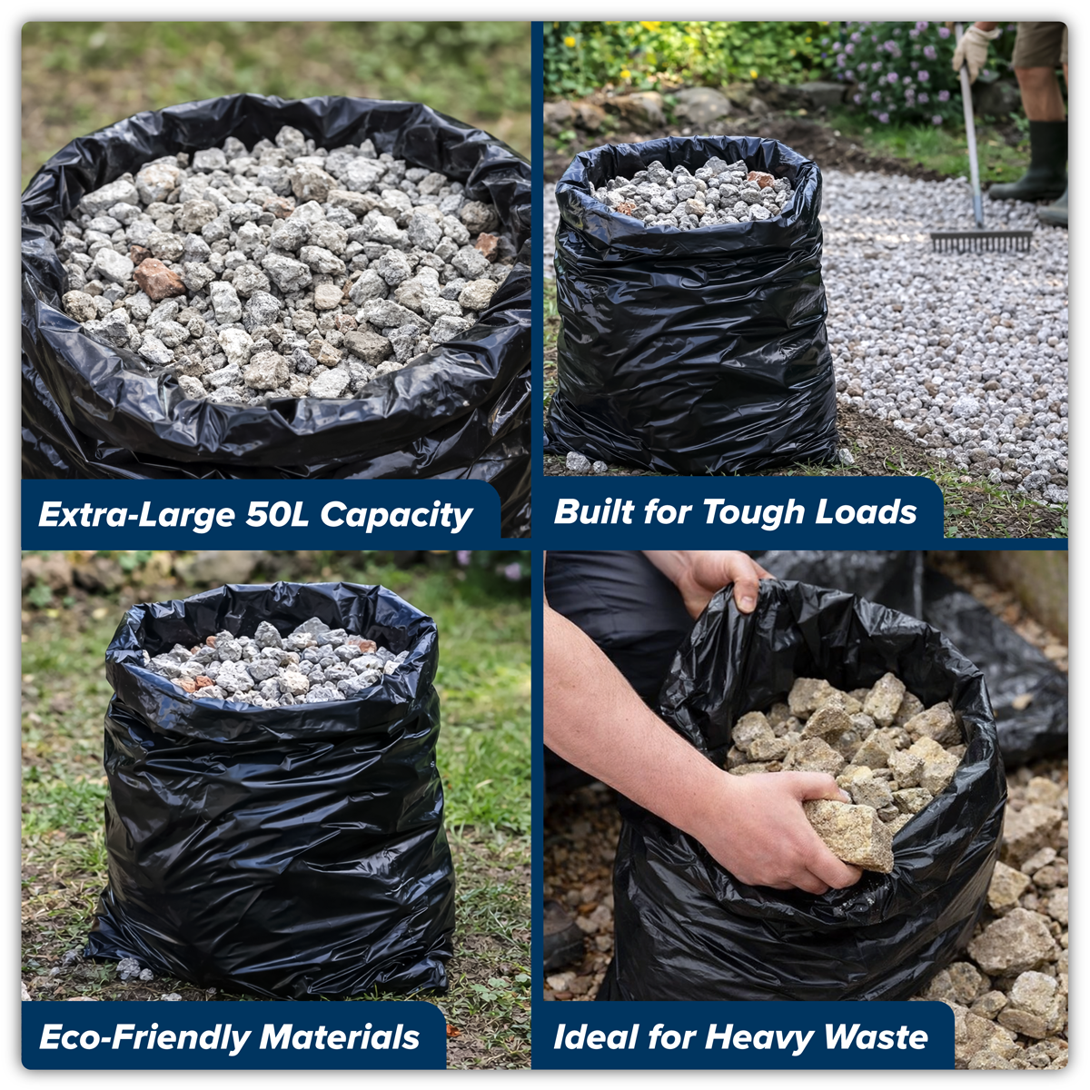 Rubble Sacks 50L - Pack of 20 SRS20