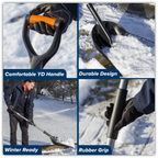 General-Purpose Shovel with 900mm Metal Handle SS01