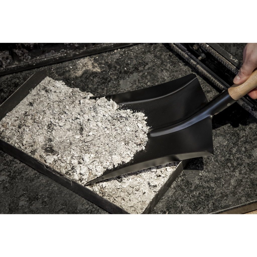 8" Coal Shovel with 228mm Wooden Handle SS09