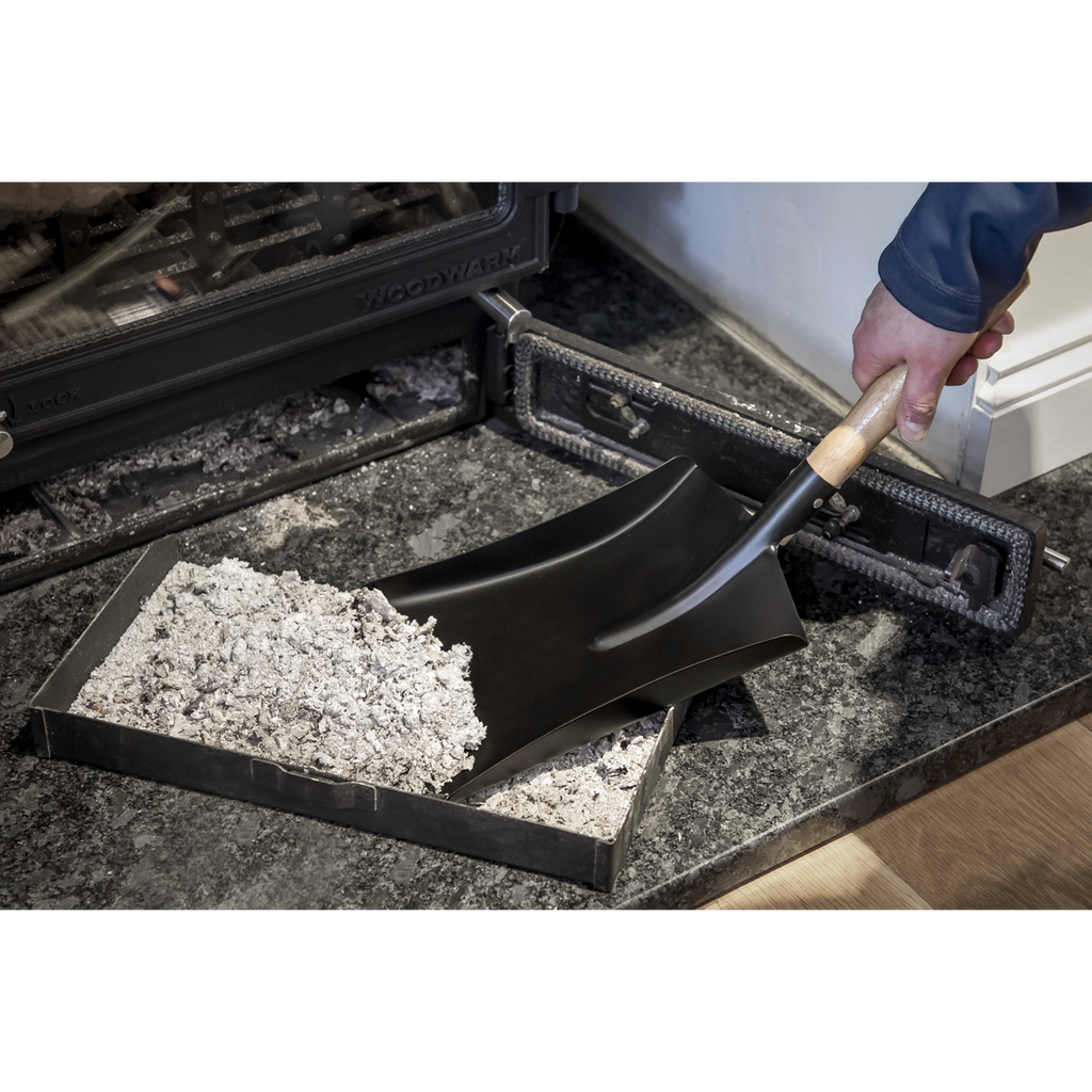 8" Coal Shovel with 228mm Wooden Handle SS09