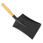 8" Coal Shovel with 228mm Wooden Handle SS09