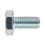 8.8 Zinc Plated HT Setscrew M10 x 20mm, DIN 933 - Pack of 25 SS1020