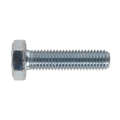 8.8 Zinc Plated HT Setscrew M10 x 40mm, DIN 933 - Pack of 25 SS1040