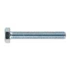 8.8 Zinc Plated HT Setscrew M10 x 70mm, DIN 933 - Pack of 25 SS1070
