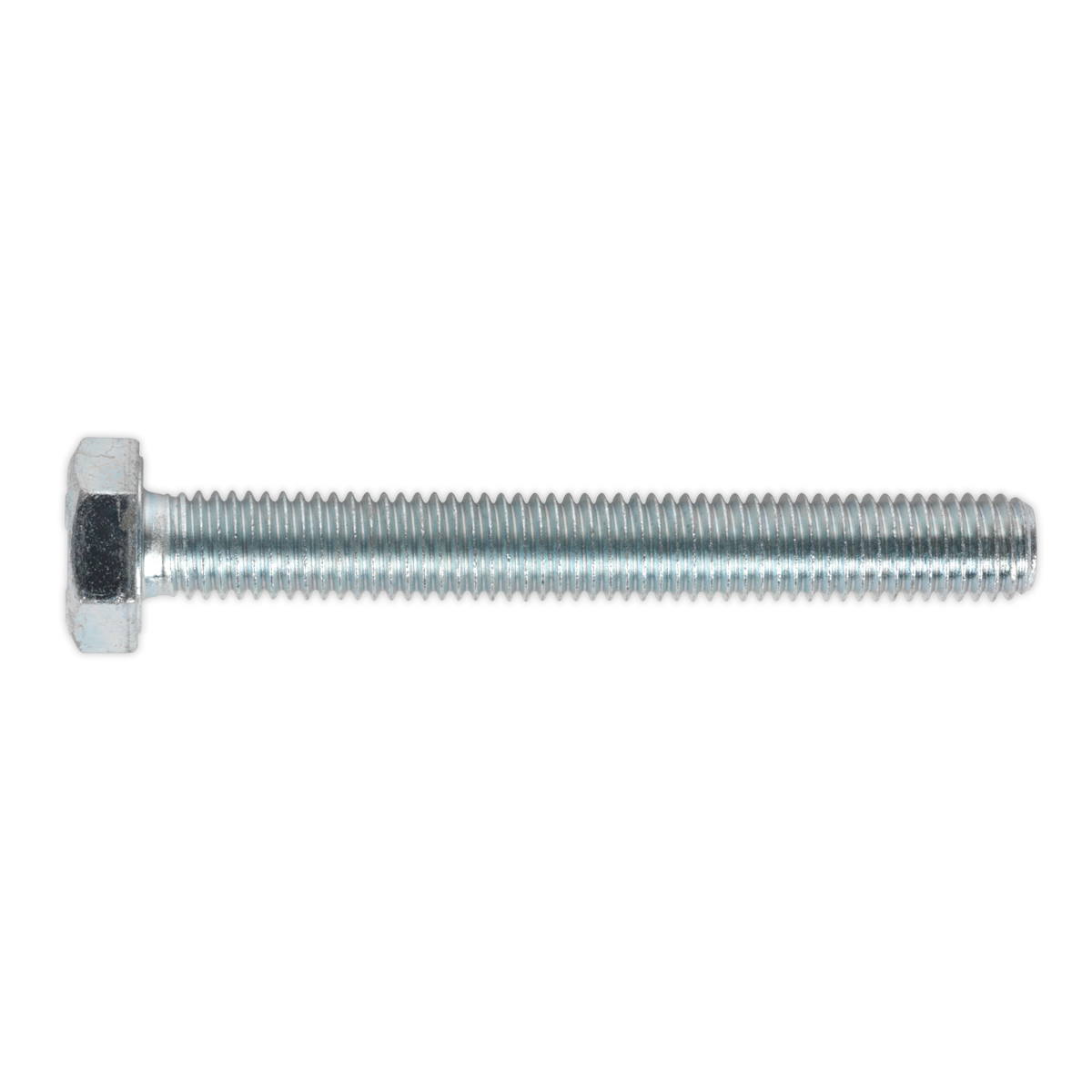 8.8 Zinc Plated HT Setscrew M10 x 80mm, DIN 933 - Pack of 25 SS1080
