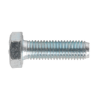 8.8 Zinc Plated HT Setscrew M12 x 40mm, DIN 933 - Pack of 25 SS1240