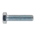 8.8 Zinc Plated HT Setscrew M12 x 50mm, DIN 933 - Pack of 25 SS1250