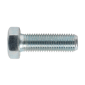 8.8 Zinc Plated HT Setscrew M16 x 50mm, DIN 933 - Pack of 10 SS1650