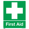First Aid Safety Sign - Rigid Plastic SS26P1