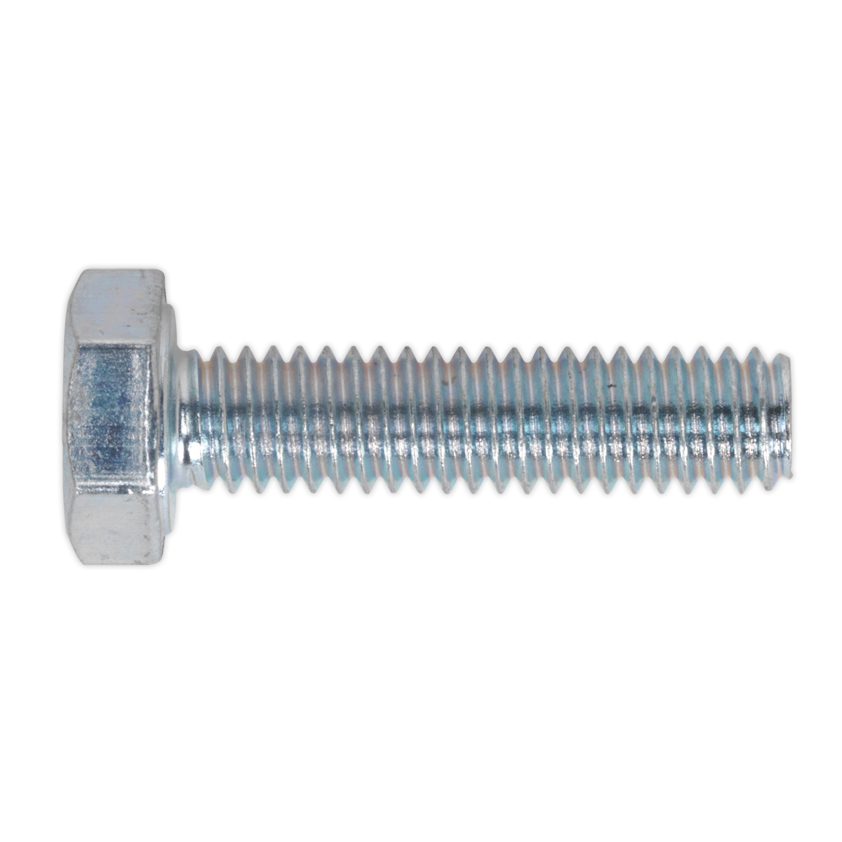 8.8 Zinc Plated HT Setscrew M4 x 10mm, DIN 933 - Pack of 50 SS410