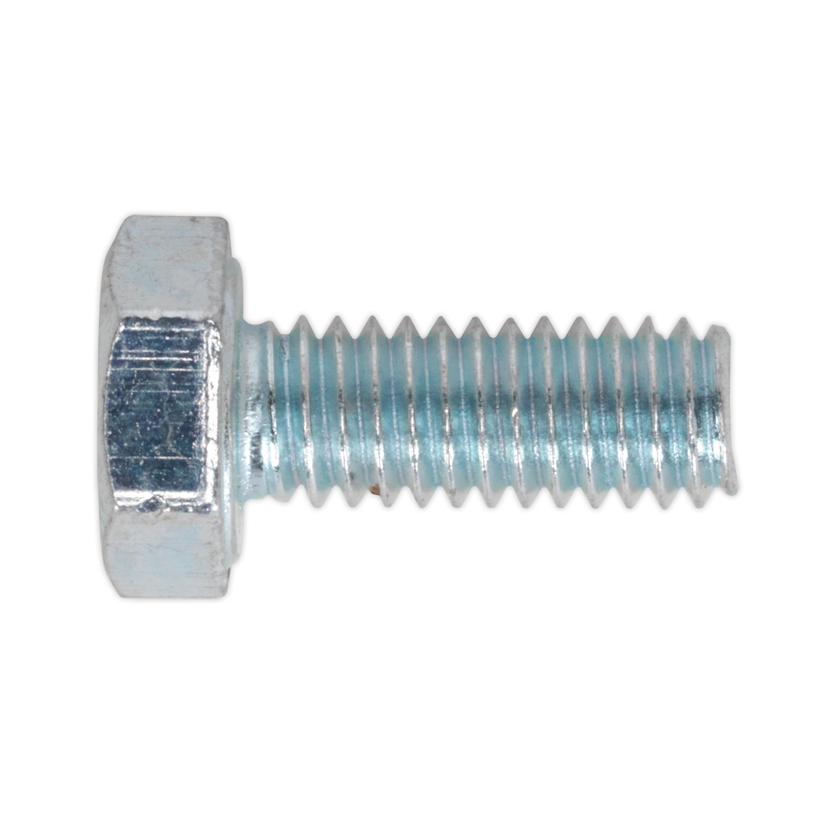 8.8 Zinc Plated HT Setscrew M4 x 16mm, DIN 933 - Pack of 50 SS416