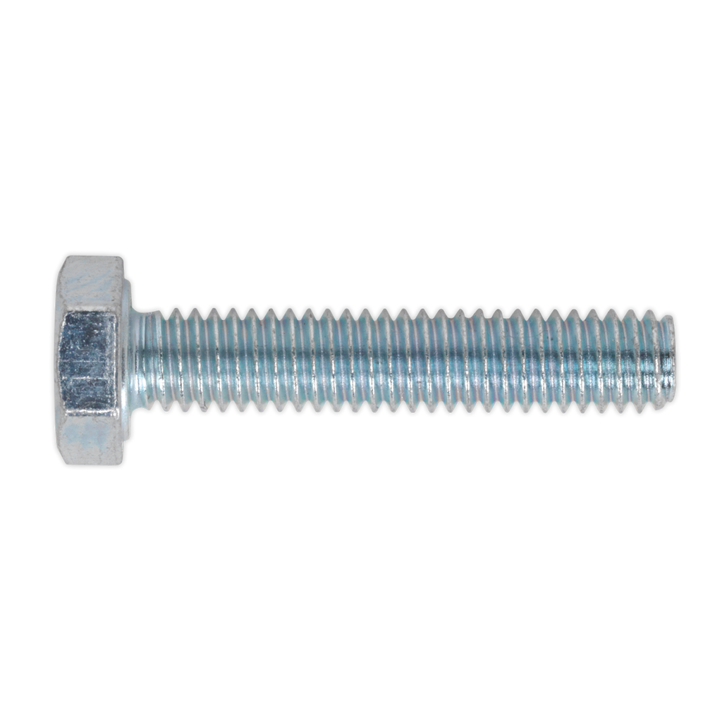 8.8 Zinc Plated HT Setscrew M4 x 20mm, DIN 933 - Pack of 50 SS420
