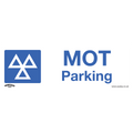 MOT Parking Safety Sign - Rigid Plastic SS49P1