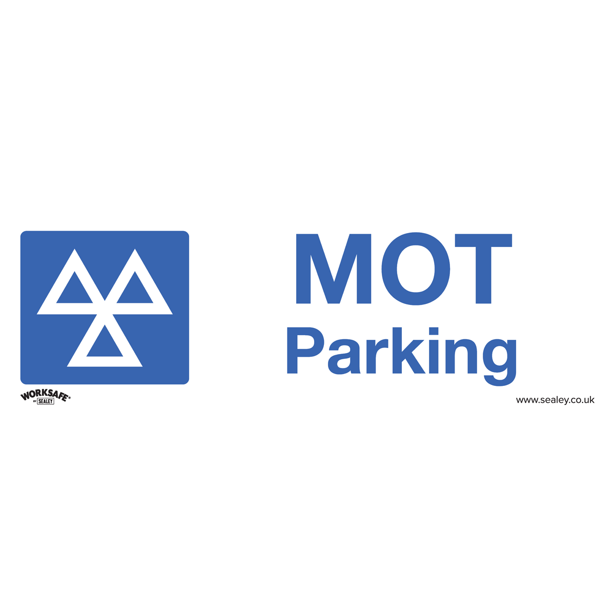 MOT Parking Safety Sign - Rigid Plastic SS49P1