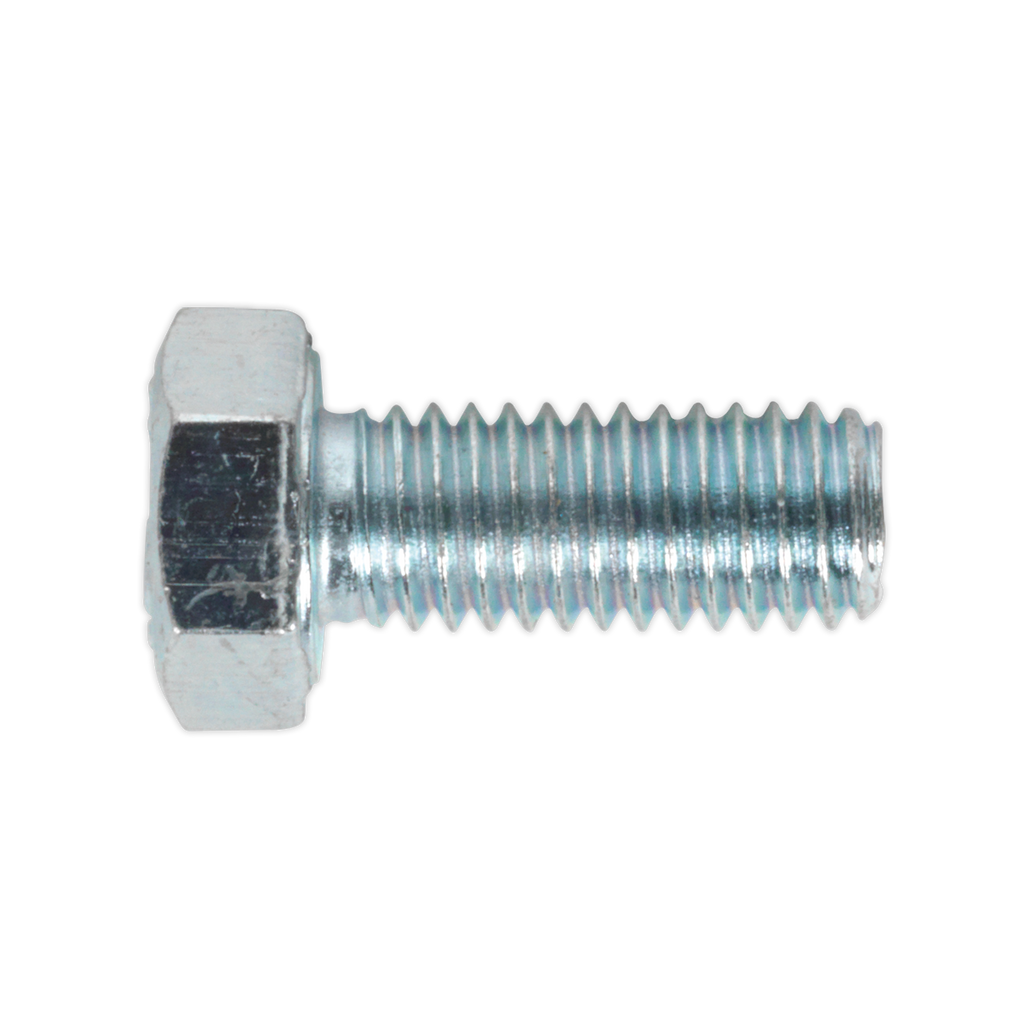 8.8 Zinc Plated HT Setscrew M5 x 12mm, DIN 933 - Pack of 50 SS512