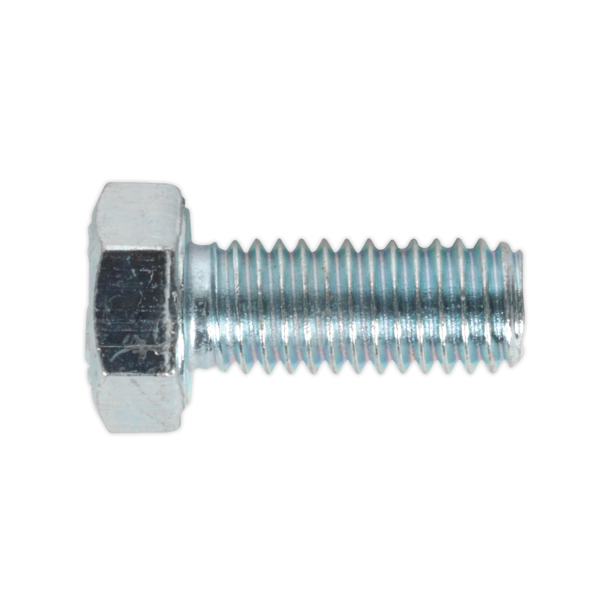 8.8 Zinc Plated HT Setscrew M5 x 12mm, DIN 933 - Pack of 50 SS512