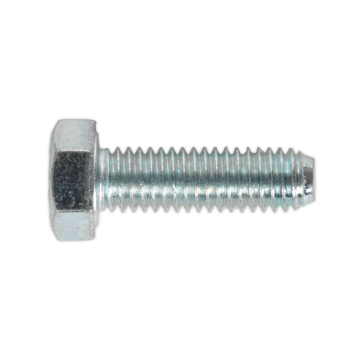 8.8 Zinc Plated HT Setscrew M5 x 16mm, DIN 933 - Pack of 50 SS516