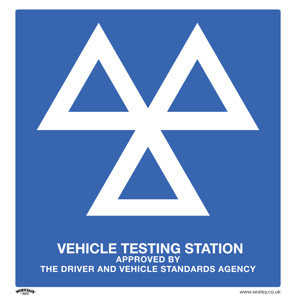 MOT Testing Station Safety Sign - Aluminium Composite SS51A1