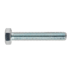 8.8 Zinc Plated HT Setscrew M5 x 30mm, DIN 933 - Pack of 50 SS530