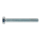 8.8 Zinc Plated HT Setscrew M5 x 40mm, DIN 933 - Pack of 50 SS540