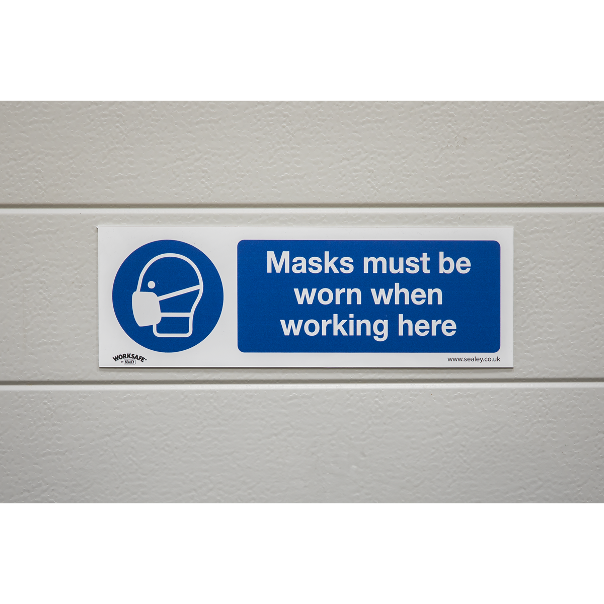Masks Must Be Worn Safety Sign - Rigid Plastic SS57P1