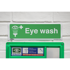Eye Wash Safety Sign - Self-Adhesive Vinyl SS58V1