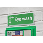 Eye Wash Safety Sign - Self-Adhesive Vinyl SS58V1