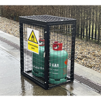 Flammable Gas Safety Sign - Rigid Plastic SS59P1