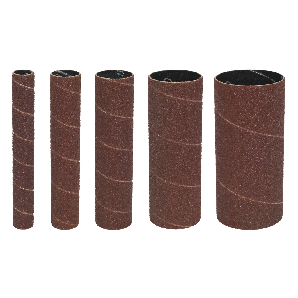 Assorted Sanding Sleeves 80 Grit - Pack of 5 SS5ASS