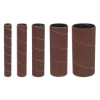 Assorted Sanding Sleeves 80 Grit - Pack of 5 SS5ASS