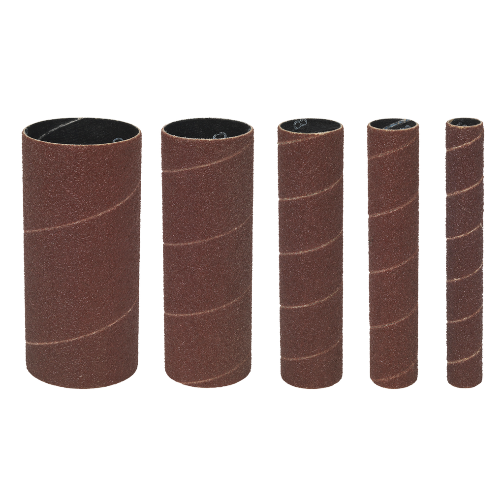 Assorted Sanding Sleeves 80 Grit - Pack of 5 SS5ASS
