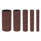 Assorted Sanding Sleeves 80 Grit - Pack of 5 SS5ASS