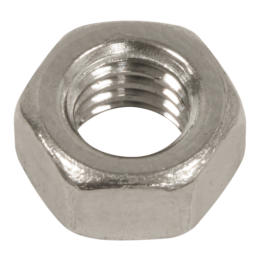 Stainless Steel Nut M5 A2, DIN 934 - Pack of 100 SS5