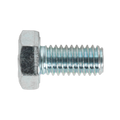 8.8 Zinc Plated HT Setscrew M6 x 12mm, DIN 933 - Pack of 50 SS612
