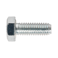 8.8 Zinc Plated HT Setscrew M6 x 16mm, DIN 933 - Pack of 50 SS616