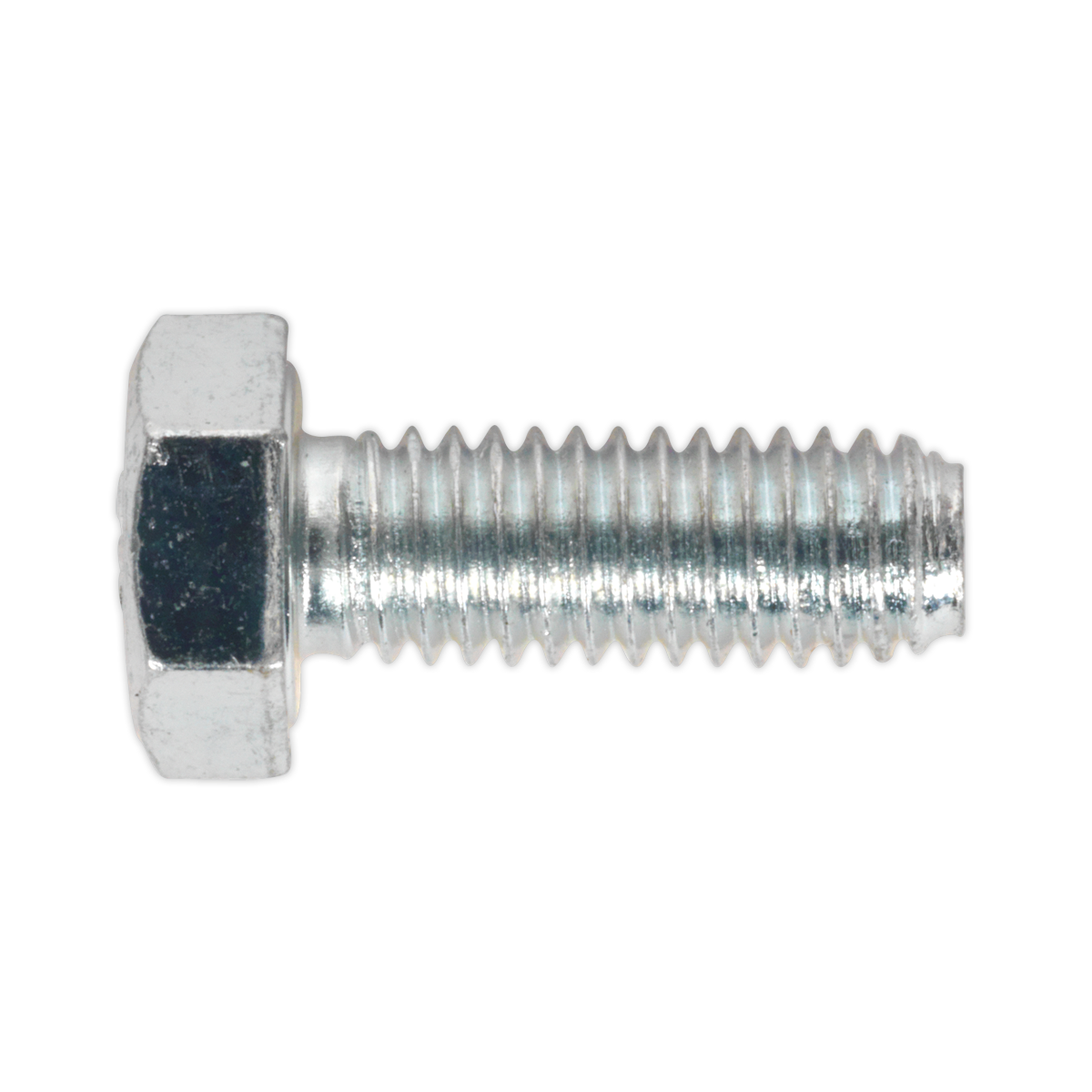 8.8 Zinc Plated HT Setscrew M6 x 16mm, DIN 933 - Pack of 50 SS616