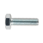 8.8 Zinc Plated HT Setscrew M6 x 20mm, DIN 933 - Pack of 50 SS620