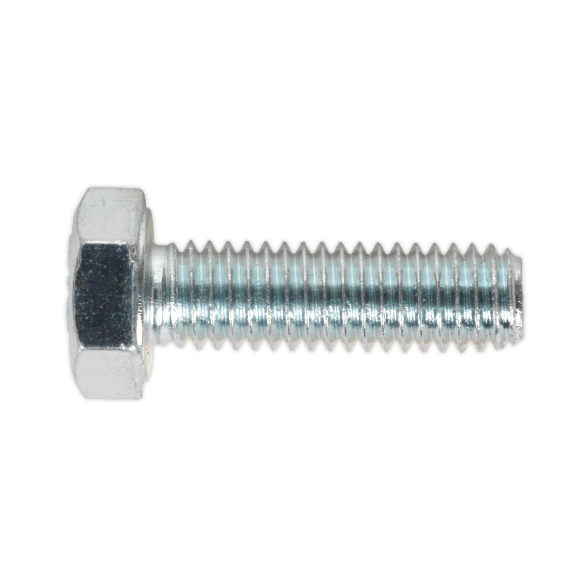 8.8 Zinc Plated HT Setscrew M6 x 20mm, DIN 933 - Pack of 50 SS620