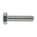 8.8 Zinc Plated HT Setscrew M6 x 25mm, DIN 933 - Pack of 50 SS625