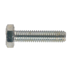 8.8 Zinc Plated HT Setscrew M6 x 25mm, DIN 933 - Pack of 50 SS625
