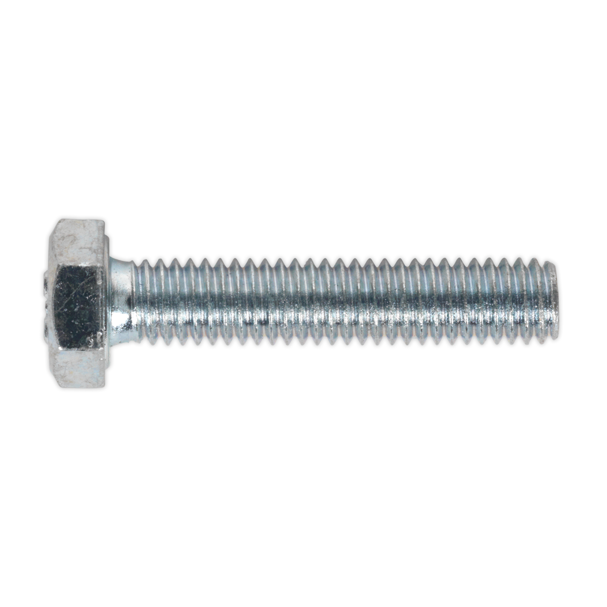 8.8 Zinc Plated HT Setscrew M6 x 30mm, DIN 933 - Pack of 50 SS630
